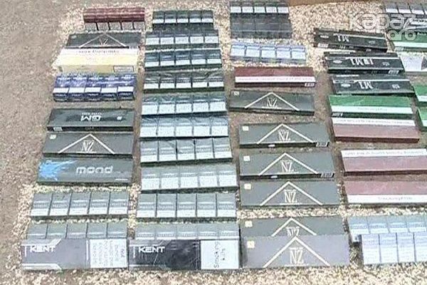 Qaçaqmalçılıq yolu ilə gətirilən külli miqdarda siqaret müsadirə edilib