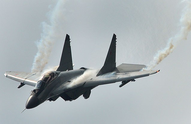 Suriyada qırıcı vurulub