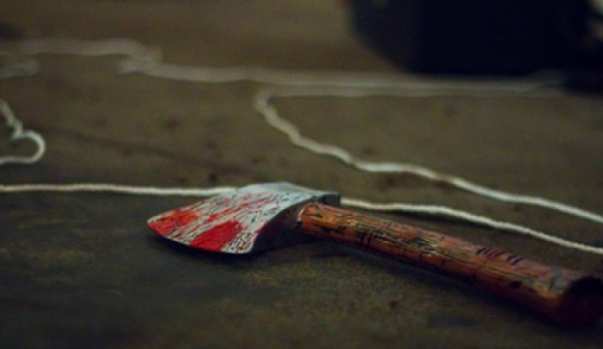 Qubada iki uşaq atasını baltalayıb öldürdülər (VİDEO)