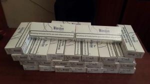 Gömrükçülər tərəfindən külli miqdarda siqaret aşkar edilib