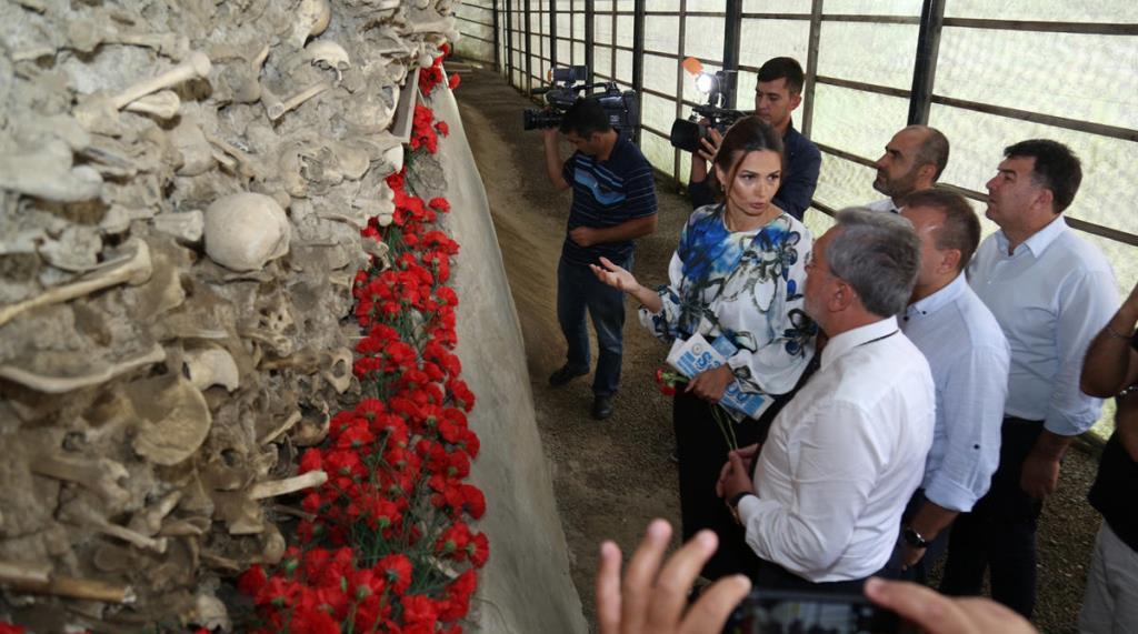 Türkiyəli siyasətçilər və ziyalılar Quba Soyqırımı Memorial Kompleksini ziyarət ediblər