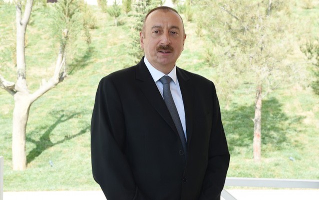 İlham Əliyev Gədəbəyə getdi