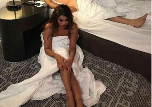 Aygün Kazımovadan qalmaqallı foto