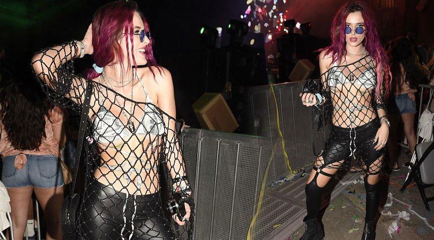 Festivala elə geyimdə gəldi ki... - fotolar