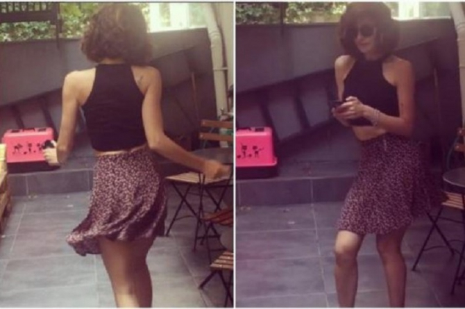 Türkiyədə yaşayan azərbaycanlı aktrisadan çılğın rəqs -VİDEO
