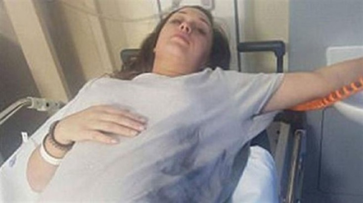 Hamilə qadın yatarkən telefonu partladı və... - Diqqətli olun!