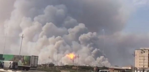 DYP-dən Siyəzəndəki partlayışla bağlı xəbərdarlıq: yol bağlanıb