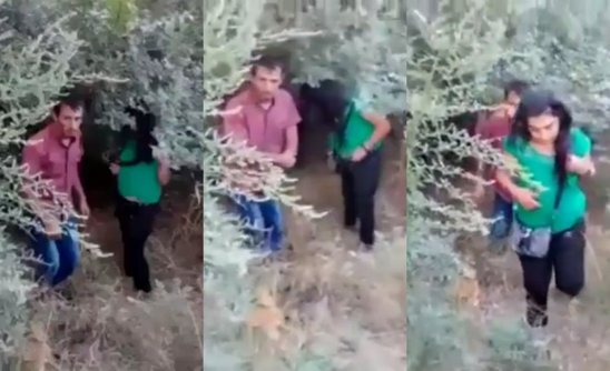 Arvadını yad kişi ilə qəbristanlıqda yaxaladı və... - O görüntülər...