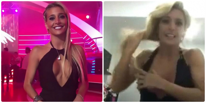 Canlı yayımda aparıcının sinəsinin açılması internetdə izlənmə rekordu vurdu (FOTO)