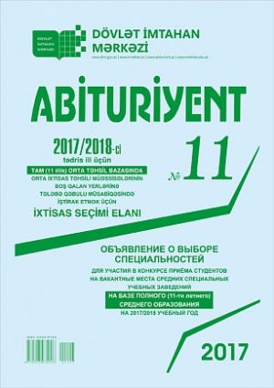 11 illik bazada kolleclərin boş qalan yerlərinin siyahısı açıqlanıb