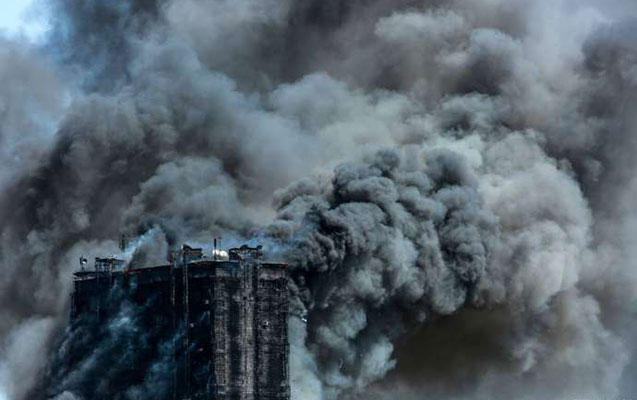 Yanan binaya görə axtarışda olan iş adamı həbs edilib