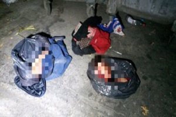 Bakıda doğranmış insanın başı da tapıldı