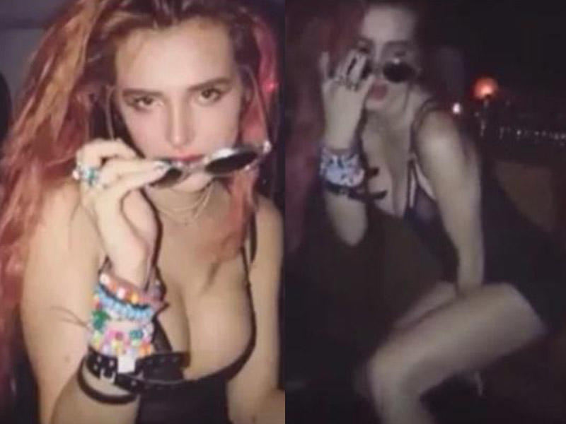 Sərxoş müğənninin gecə klubunda rəqsi - VİDEO