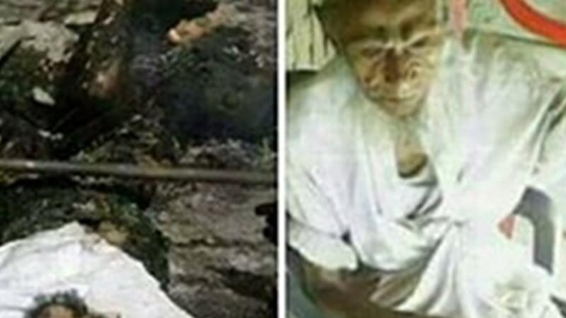 DƏHŞƏT: Arakanlı hədis alimi ailəsi ilə birgə büddistlər tərəfindən diri-diri yandırıldı - FOTO