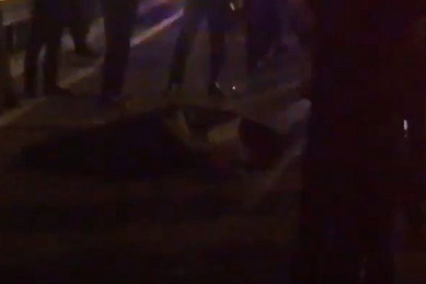 Aeroport yolunda ölümlə nəticələnən dəhşətli qəza – VİDEO (18+)