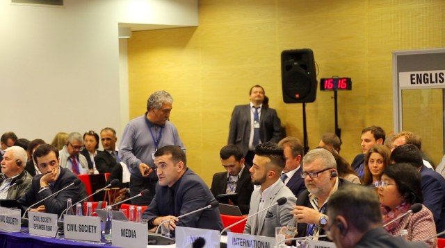 Əhməd Şahidov ATƏT-in Varşava toplantısında Cənubi Qafqazda demokratik islahatlar