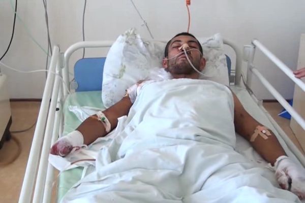 Balıq əvəzinə mərmi “tutdu” – VİDEO