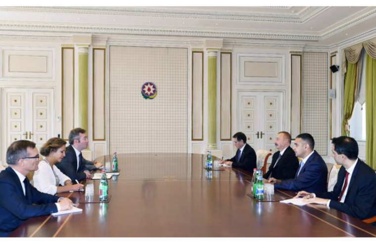 Azərbaycan prezidenti Fransa XİN-in dövlət katibini qəbul edib — YENİLƏNİB