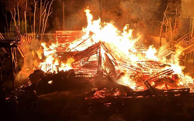 Odessada uşaq düşərgəsində yanğın - Ölənlər var + Foto + Yenilənib