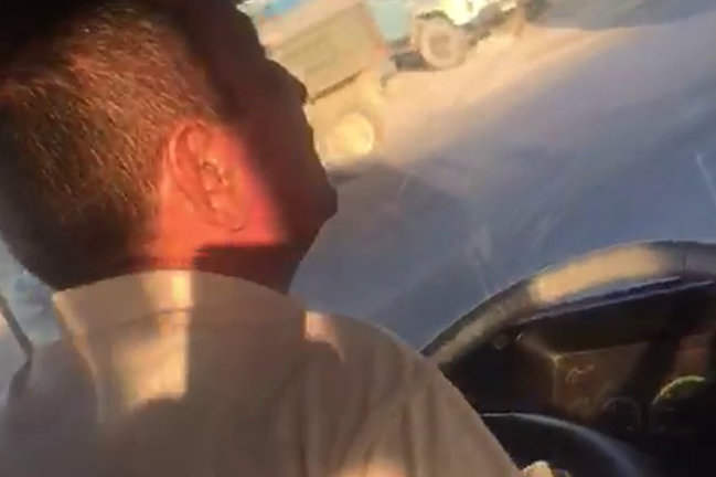 Bakıda sürücünün ÖZBAŞINALIĞI: 4 sərnişini... — VİDEO