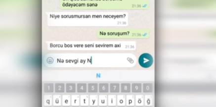 57 yaşlı qadının 21 yaşlı oğlanla yazışması ÜZƏ ÇIXDI: Sevgi MACƏRASI aşkarlandı - VİDEO