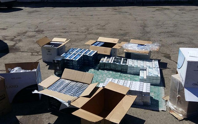 Külli miqdarda siqaretlər aşkar edildi