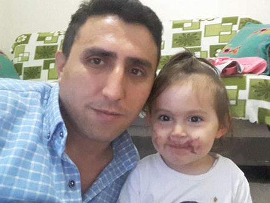 Qucağında 3 yaşlı Nisə, arxada 5 aylıq hamilə arvadı: canlı yayımda saniyələr sonra... DƏHŞƏT- VİDEO