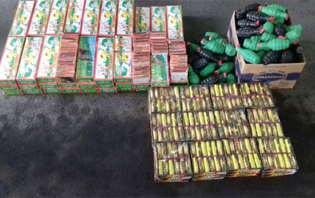 Gömrükdə partlayıcı maddələr tutuldu