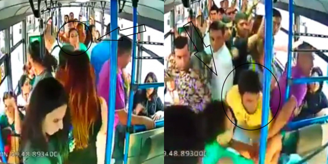 Bakıda sürücünün avtobusda vəhşicəsində döyülməsinin YENİ GÖRÜNTÜLƏRİ (VİDEO)