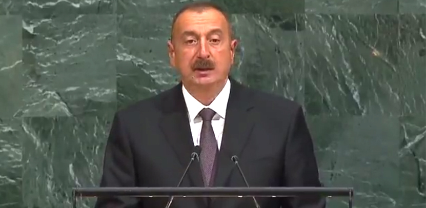 İlham Əliyev BMT-də Zəhranın qətlindən danışdı - VİDEO (Yenilənib)