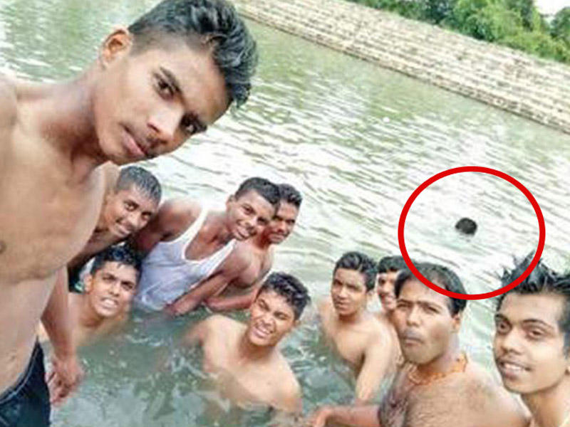 Ölümlü selfi - Dostları ilə gölə gedən tələbə boğuldu - FOTO
