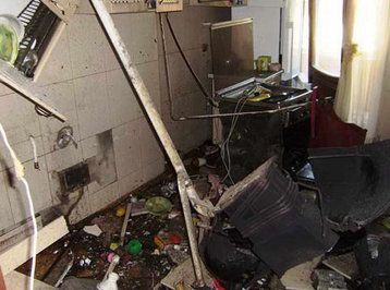 Sabirabadda evdə qaz partlayışı olub, xəsarət alan var