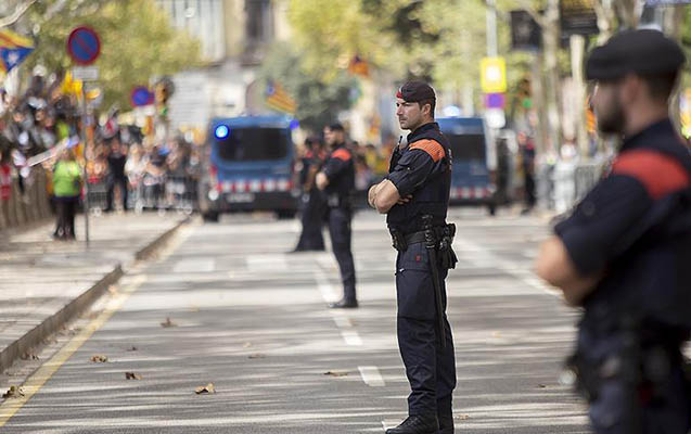 İspaniya polisindən Kataloniyada əməliyyat