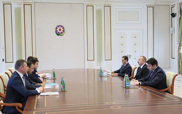 Prezident ukraynalı naziri qəbul etdi — YENİLƏNİB