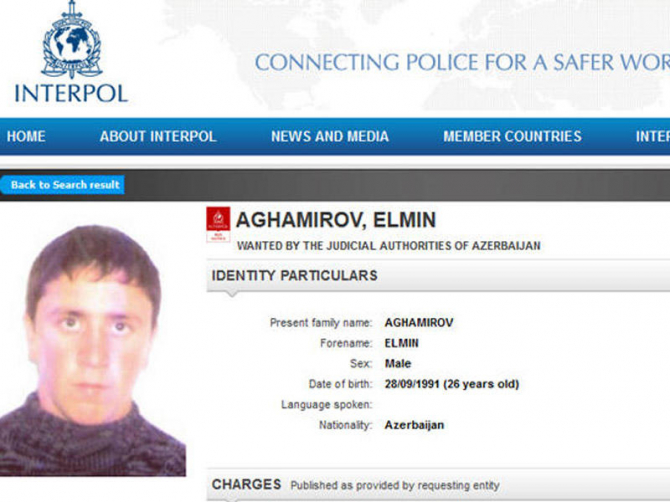 İnterpol 26 yaşlı azərbaycanlını axtarır - FOTO