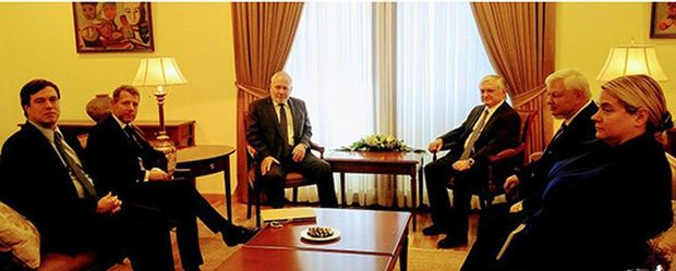 Həmsədrlər Ermənistanın XİN rəhbəri ilə görüşüblər