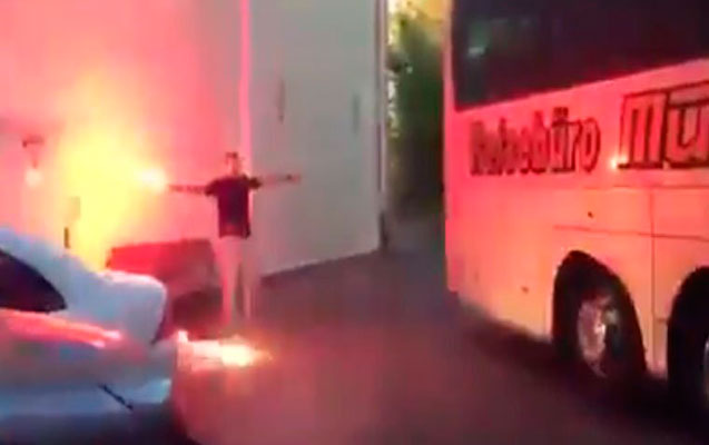 Millimizi Almaniyada cəmi 1 azarkeş qarşıladı - Video