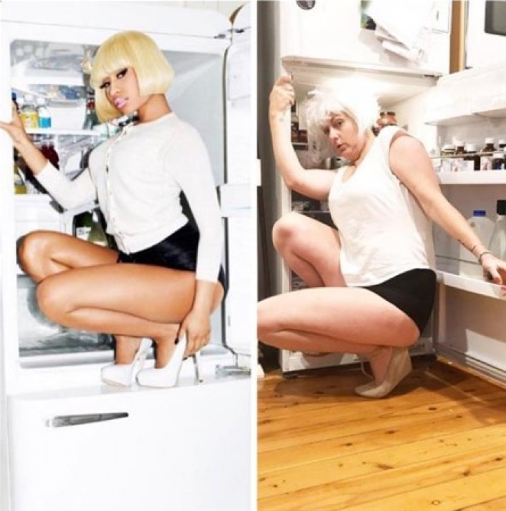 Məşhurları belə təqlid etdi - FOTOLAR