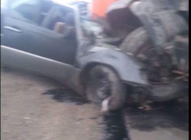 Azərbaycanda baş vermiş dəhşətli qəzanın görüntüləri yayıldı – VİDEO (18 +)