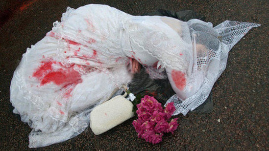 DƏHŞƏT! Toy günü bəy, öldü gəlin ağ paltarda... - FOTO + VİDEO