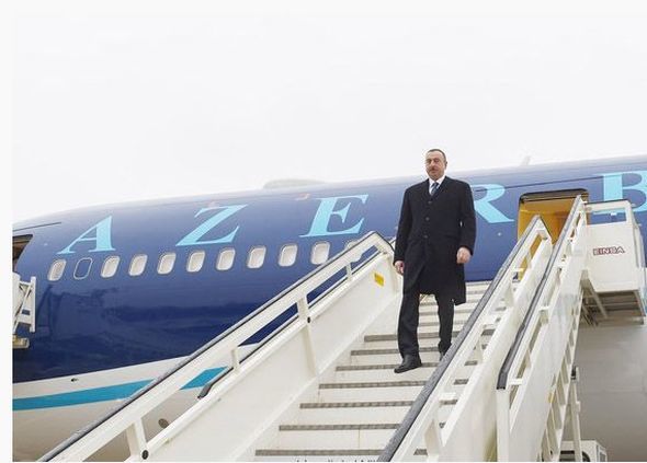 Azərbaycan prezidenti Soçiyə səfər edib