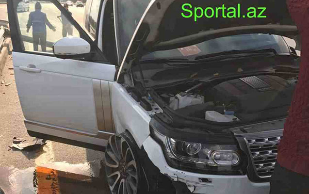 Bu da Rəşadın qəzaya düşdüyü “Range Rover” - Foto