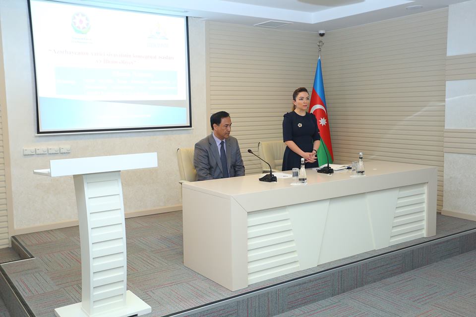Binəqədi rayonunda “Azərbaycanın xarici siyasətinin konseptual əsasları və İlham Əliyev”  adlı  məlumat saatı keçirildi.