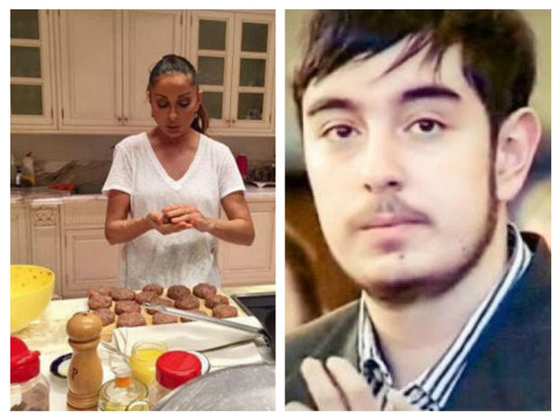 Mehriban Əliyeva oğlu üçün şam yeməyi hazırladı - FOTO