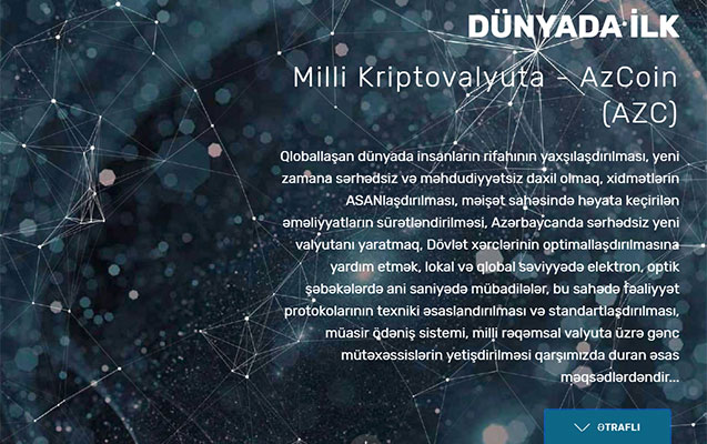 Azərbaycanda milli elektron valyuta yaradılır