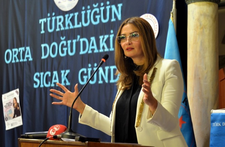 Qənirə Paşayeva Türkiyədə “Ortadoğuda Türklüyün sıcak gündemi”adlı konfrans verib- VİDEO+FOTO