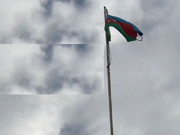 Bakı Şəhər İcra Hakimiyyətindən Azərbaycan bayrağına hörmətsizlik – VİDEO