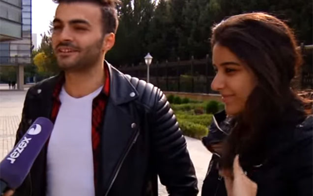 Bufetdə qıza evlilik təklifi edən oğlan danışdı - Video