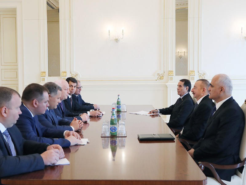 Prezident ukraynalı naziri qəbul edib — YENİLƏNİB