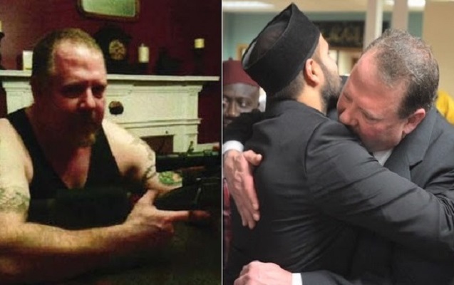 Məscidə atəş açandan sonra həyatı dəyişmiş amerikalı - Video